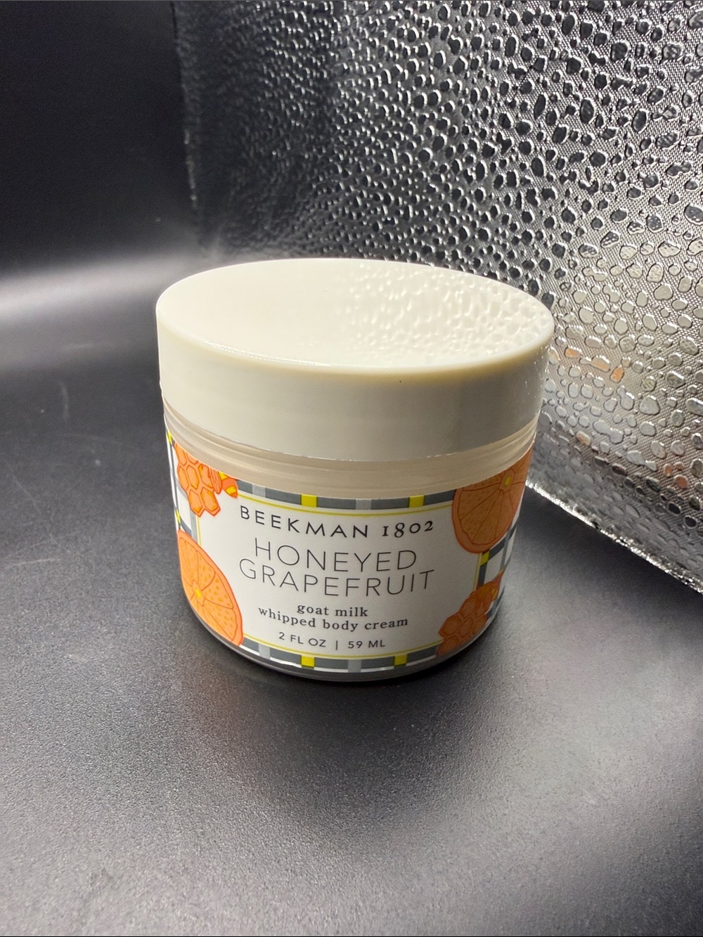Beekman 1802 Honeyed Grapefruit Goat Milk Whipped Body Cream - 2oz travel size